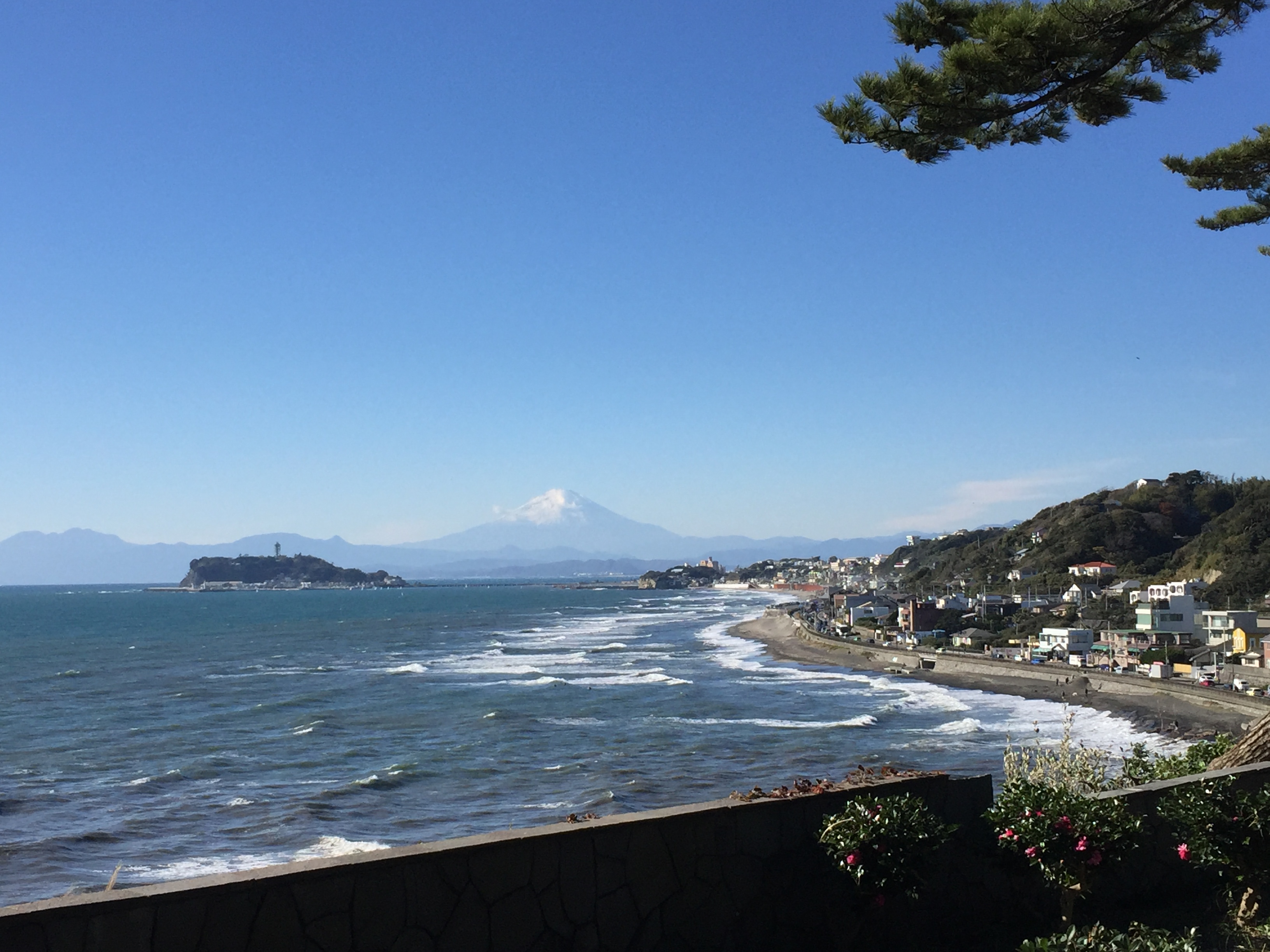 稲村ガ崎の海岸